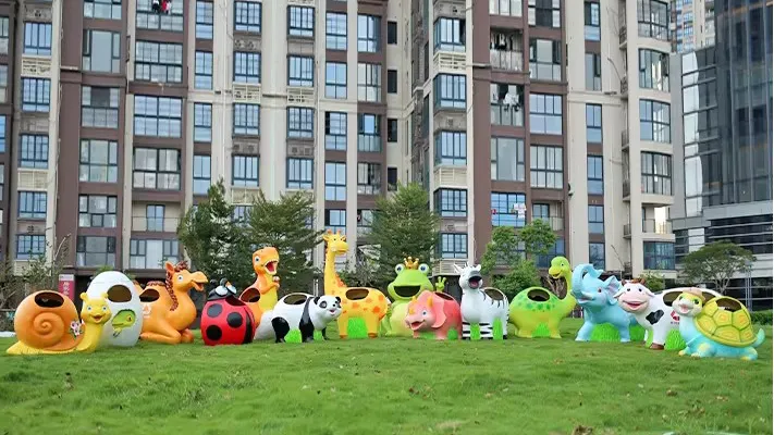 动物垃圾桶