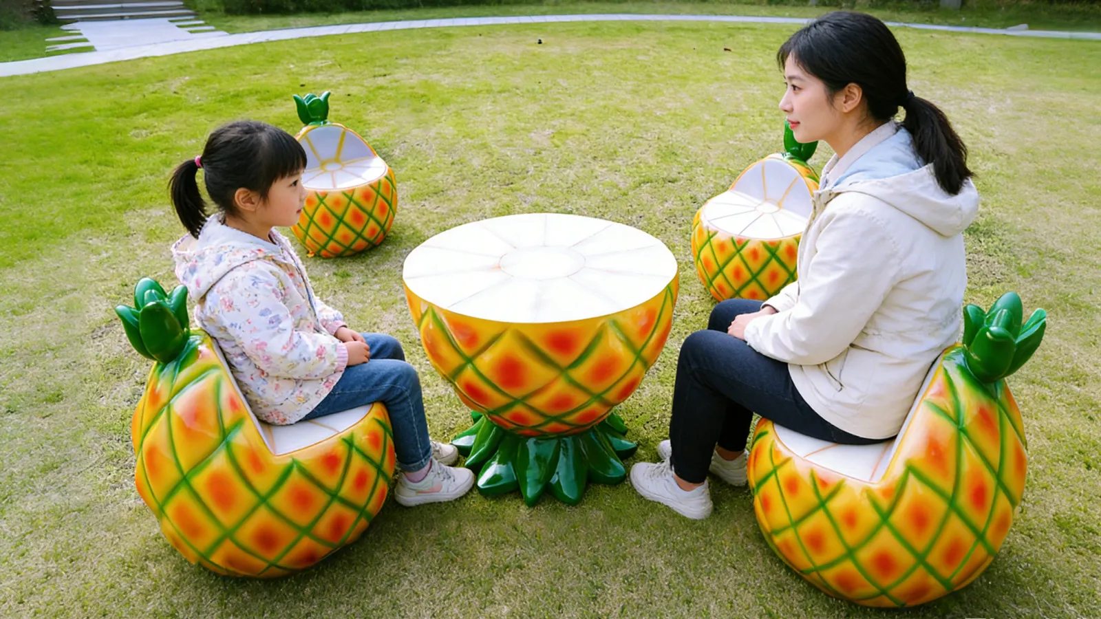 菠萝桌凳